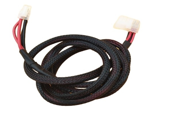 39-01-2120 4.2mm lancent 12pin Molex au harnais blanc de fil de 4pin 43025-0400 3.0mm avec la tresse