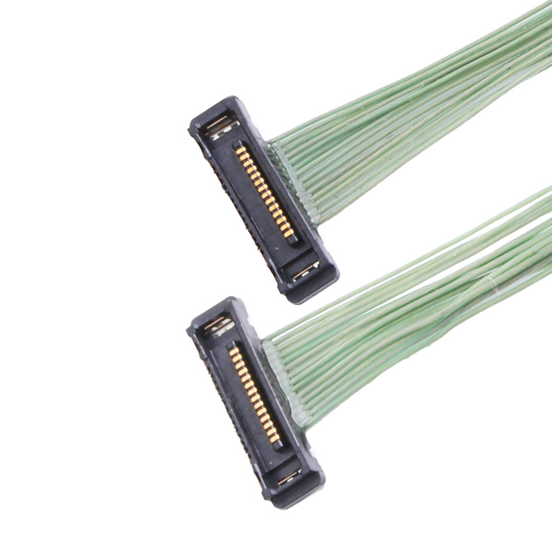 IPEX 20380-R32t-06 32P Micro câble coaxiale miniature I-Pex câble-Ss prise pour le montage