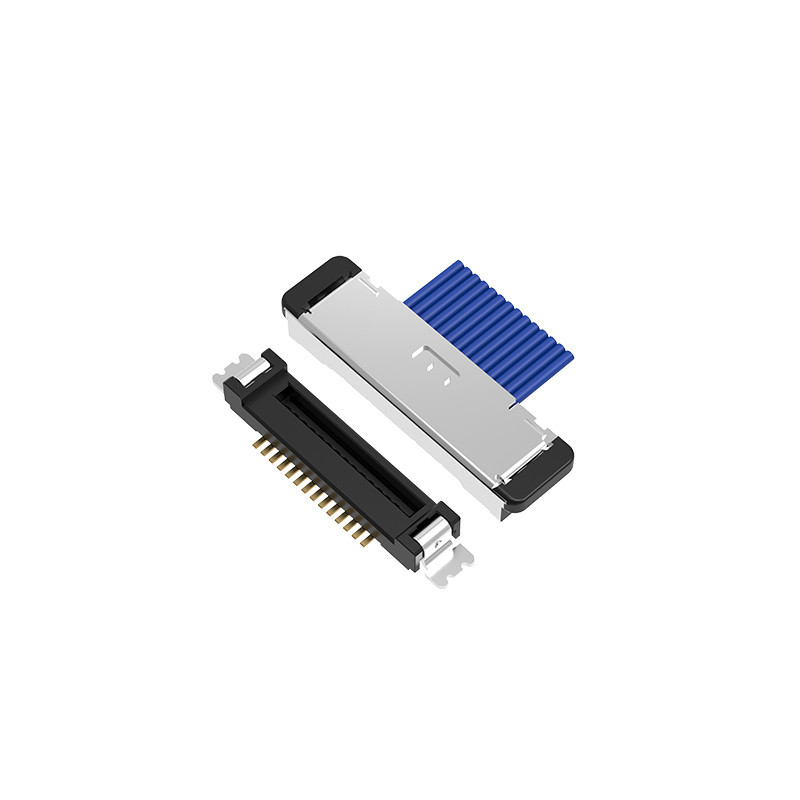 CABLINE SS Micro câble coaxial 20380 50P connecteur I-PEX 20380-050T-06 Lvds 0,4 mm de hauteur