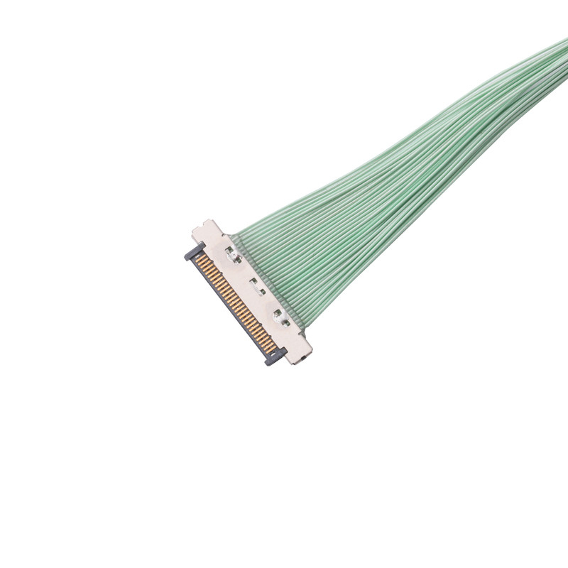 Borne micro 40 Pin Slim Plug Design du câble coaxial de liaison USL20-30SS-010-C 30 de lancement de KEL 0.4mm