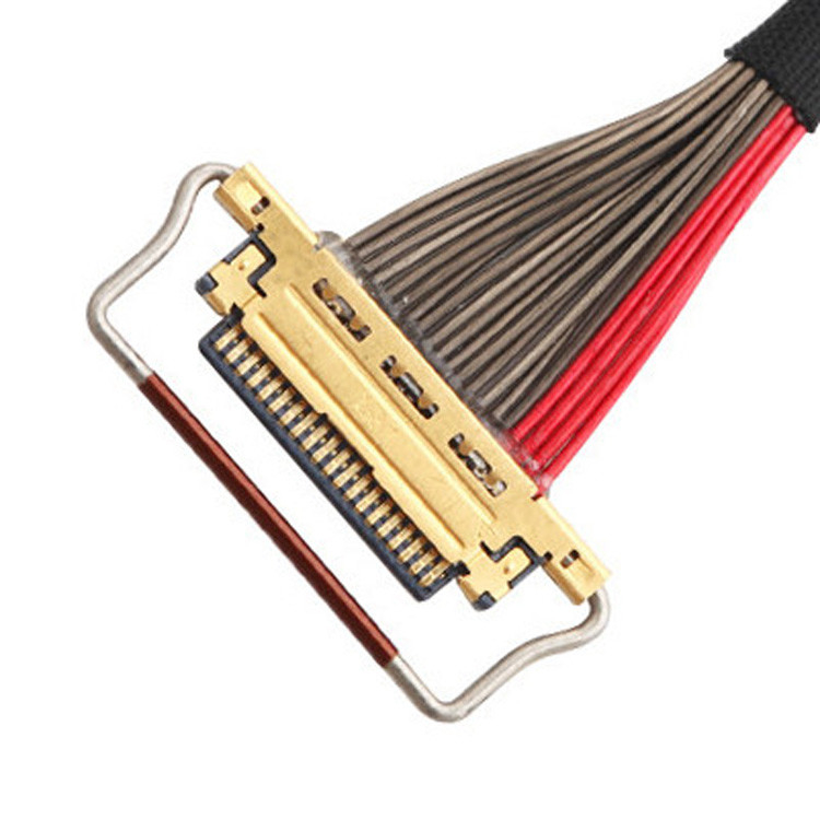 Fabrique UL EDP LVDS câble coaxial I PEX 0,4 mm de hauteur de contact 20633-220T-01S 20 broches