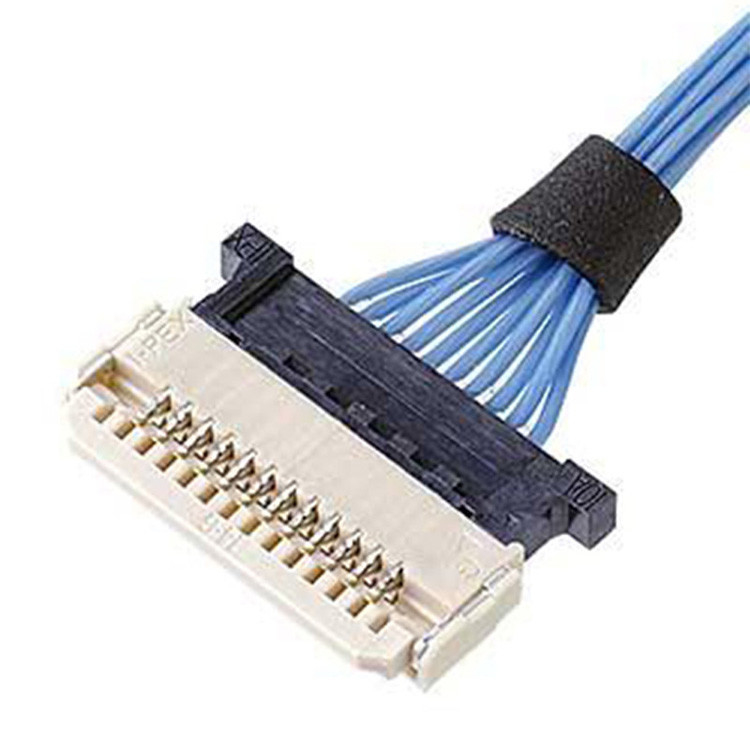 Réservoir de prise DW5 20597 20598-010T-02 010E-02 10 pièces de broche câble micro coaxiale