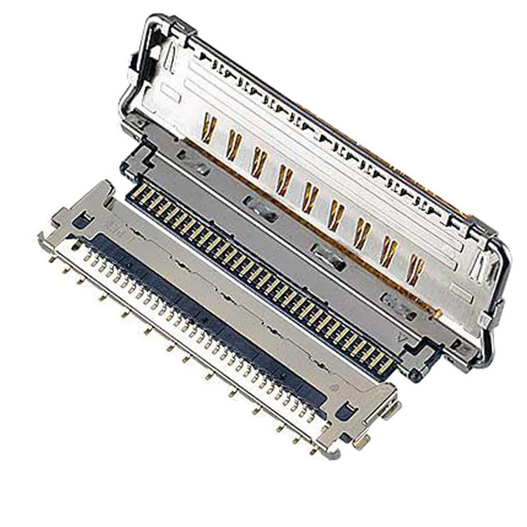 Type d'accouplement horizontal: câble de connecteur micro-coaxial VS II 20846-020T 030T 040T 0,5 mm de pente