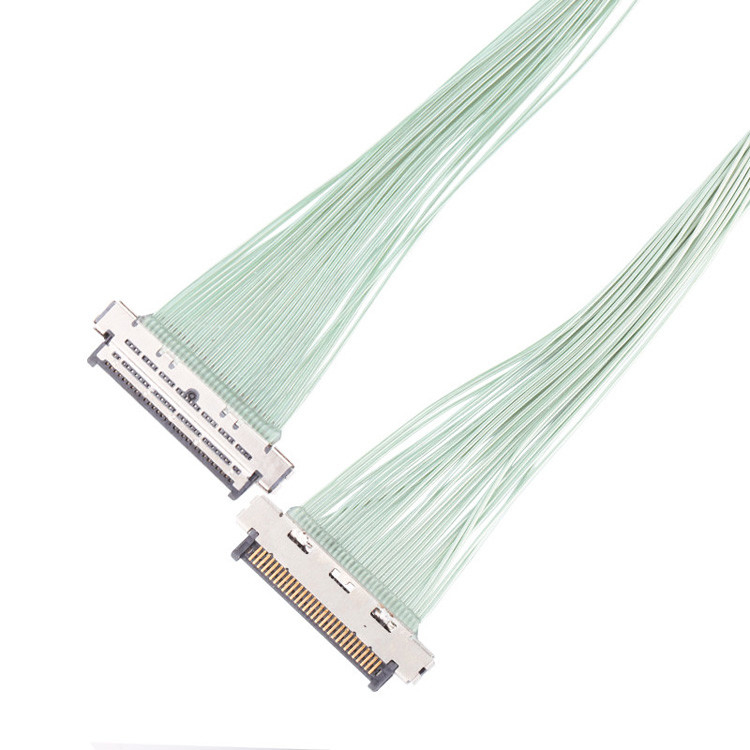 Connecteur de câble coaxiale micro KEL USL20 30SS avec trame de 0,4 mm, connecteur IDC