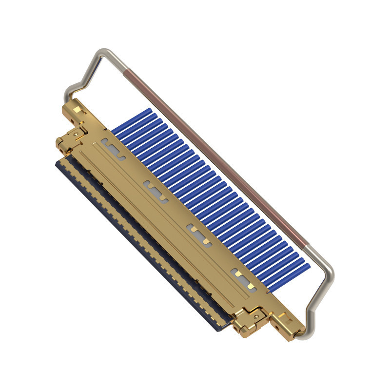CABLINE-VS 20453-230T-03 lancement de 0,5 millimètres, type de accouplement horizontal connecteur micro-coaxial