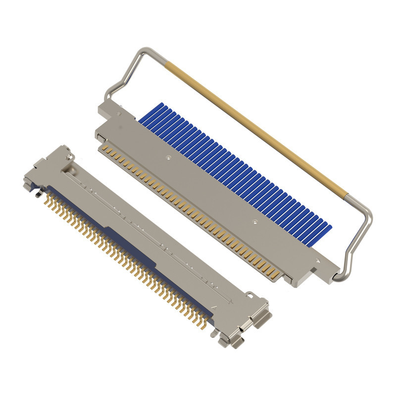 CABLINE-CA 20633-240T-01S Pas de 0,4 mm, Type d'accouplement horizontal Connecteur micro-coaxial