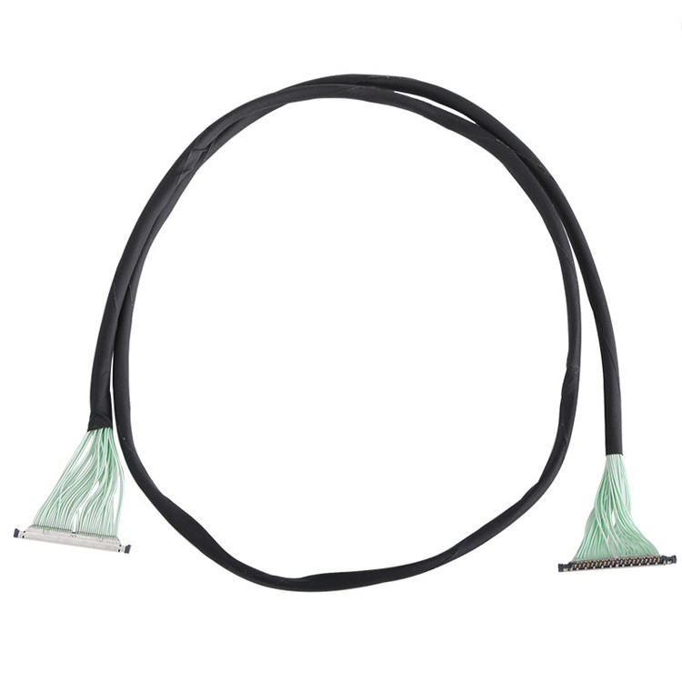 Le câble à micro-coaxie de 40P LVDS est appelé câble-UA II 20496-040T-40 20497-040T-30 2679-040-10 20498-040E-41.