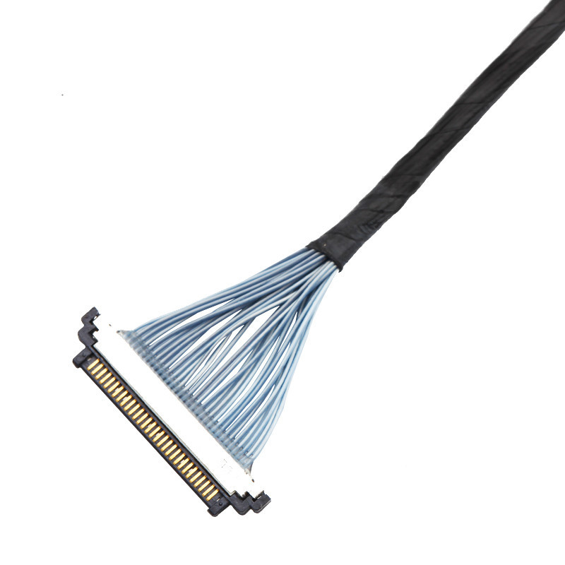 I-Pex 20453-230T-03 à Kel SSL20-30S câble micro coaxiale 30P assemblage de câble Lvds Edp