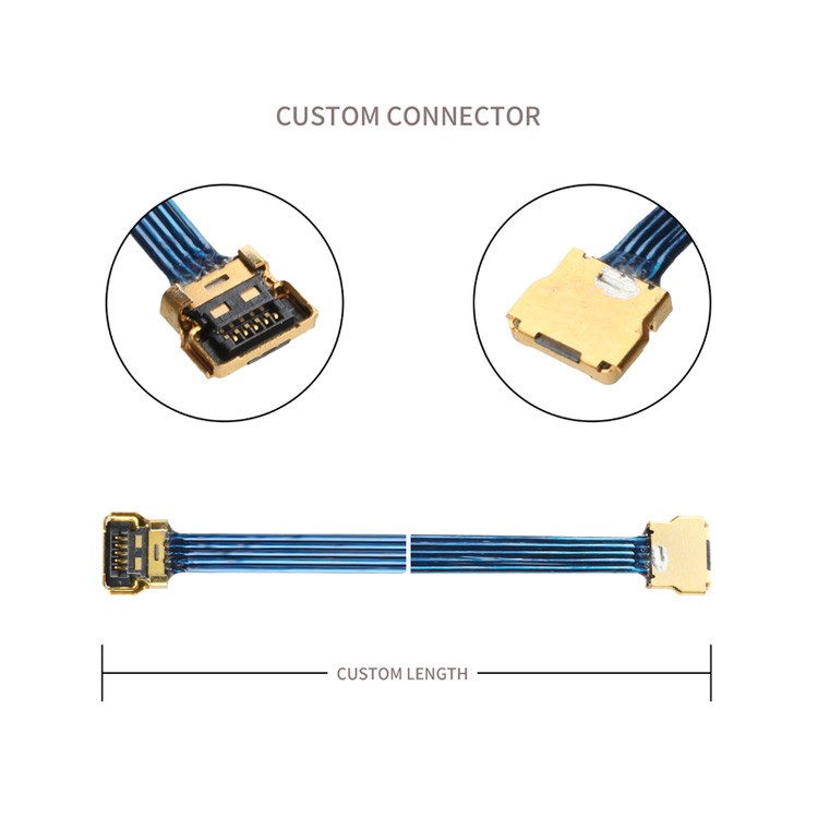 5 épingles 30 épingles à 20857-005T-01 I Pex 20380-R30T-060 Lvds 5P câble micro coaxiale