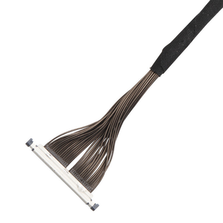Cable de télévision pour drones 32P Connecteur 32 broches Micro câble coaxial I PEX 0,3 mm Pitch 20496-032T-40