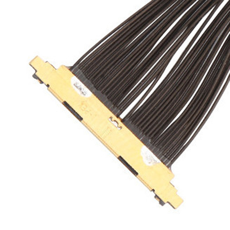 0.25mm Pitch I PEX CABLINE-UX II 20531-034T-02 à 20531-034T-02 IPEX 20531 série 30P câble micro coaxiale
