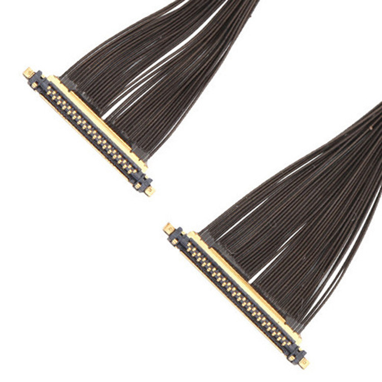 0.25mm Pitch I PEX CABLINE-UX II 20531-034T-02 à 20531-034T-02 IPEX 20531 série 30P câble micro coaxiale
