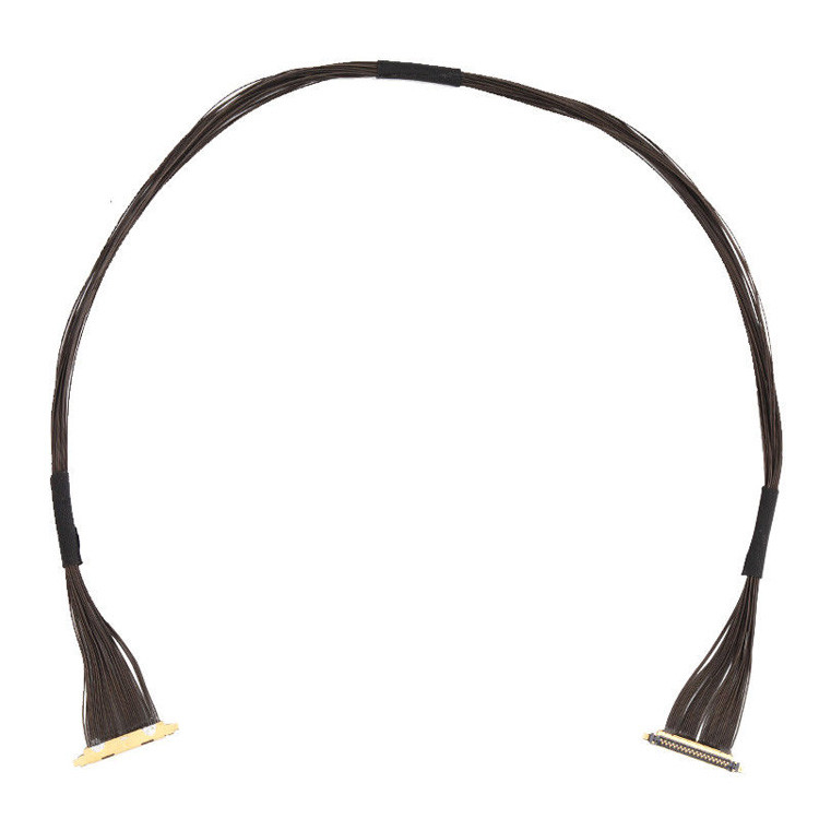 0.25mm Pitch I PEX CABLINE-UX II 20531-034T-02 à 20531-034T-02 IPEX 20531 série 30P câble micro coaxiale