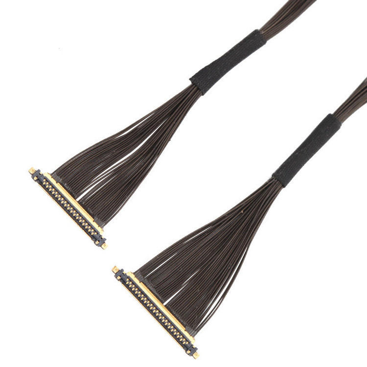 0.25mm Pitch I PEX CABLINE-UX II 20531-034T-02 à 20531-034T-02 IPEX 20531 série 30P câble micro coaxiale
