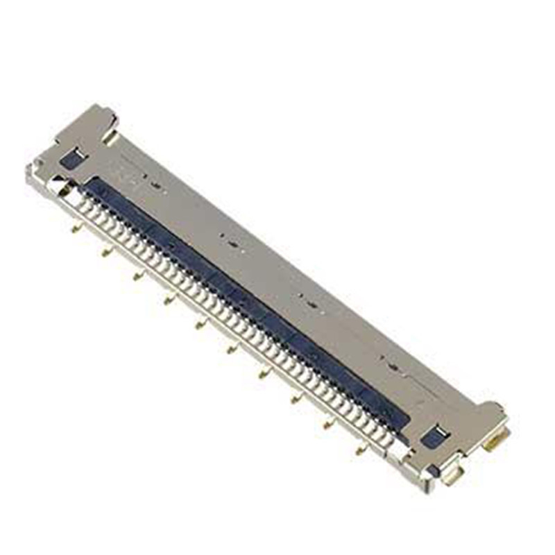 IIF 20856-040T-01 50P assemblage de câble à micro coax entièrement protégé par mise à la terre à plusieurs points et verrou mécanique