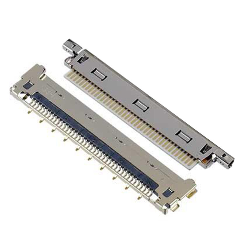 IIF 20856-040T-01 50P assemblage de câble à micro coax entièrement protégé par mise à la terre à plusieurs points et verrou mécanique