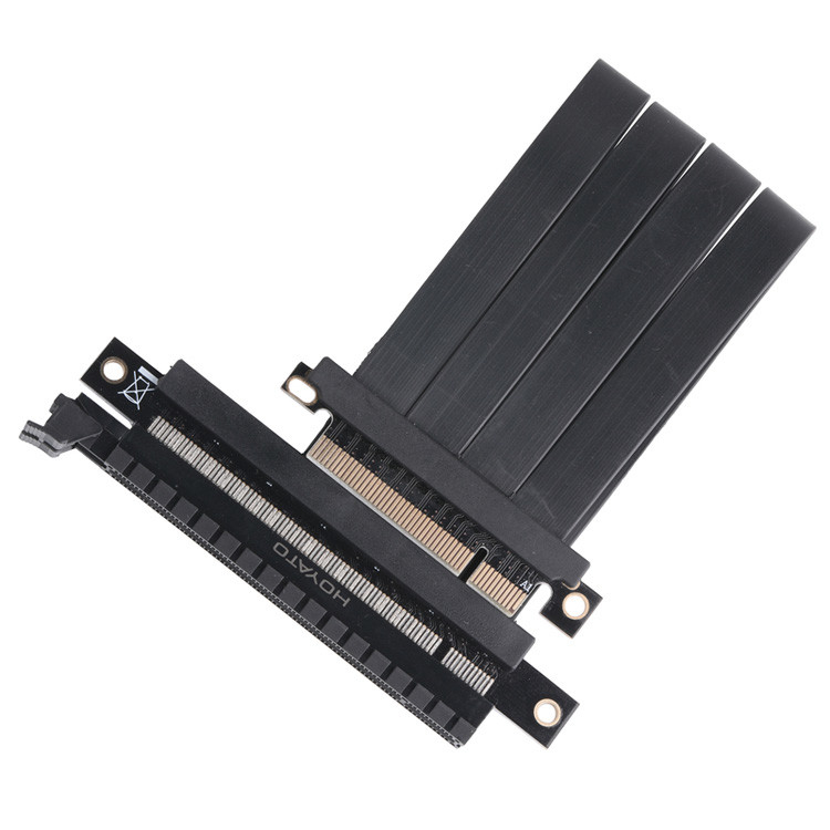 Cable d'extension de carte graphique PCIE pour machines minières PCB Cable coaxial extrêmement fin