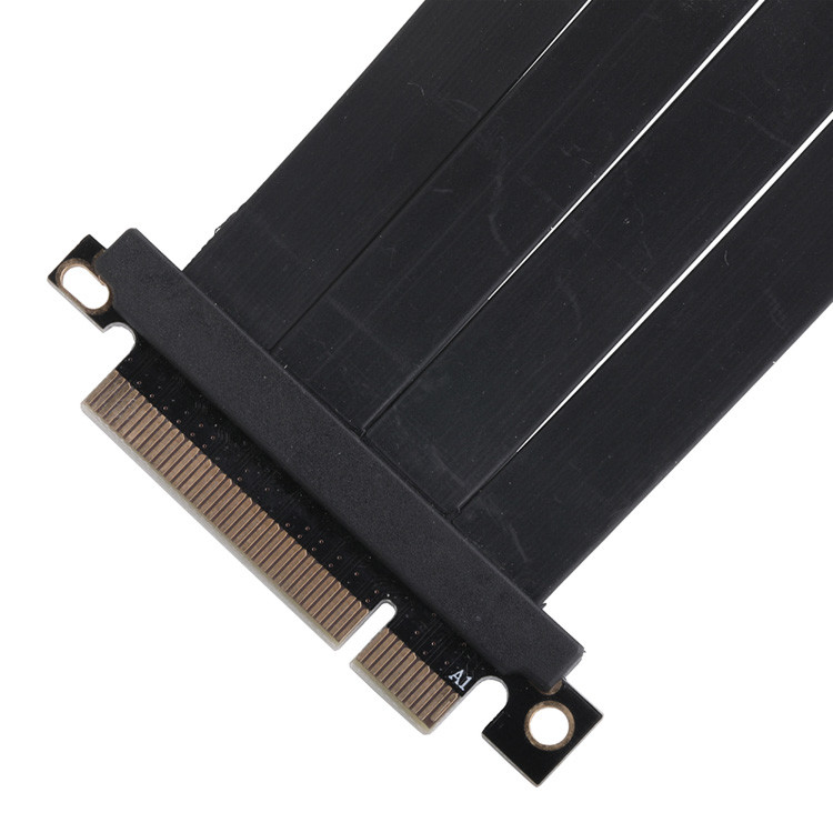 Cable d'extension de carte graphique PCIE pour machines minières PCB Cable coaxial extrêmement fin