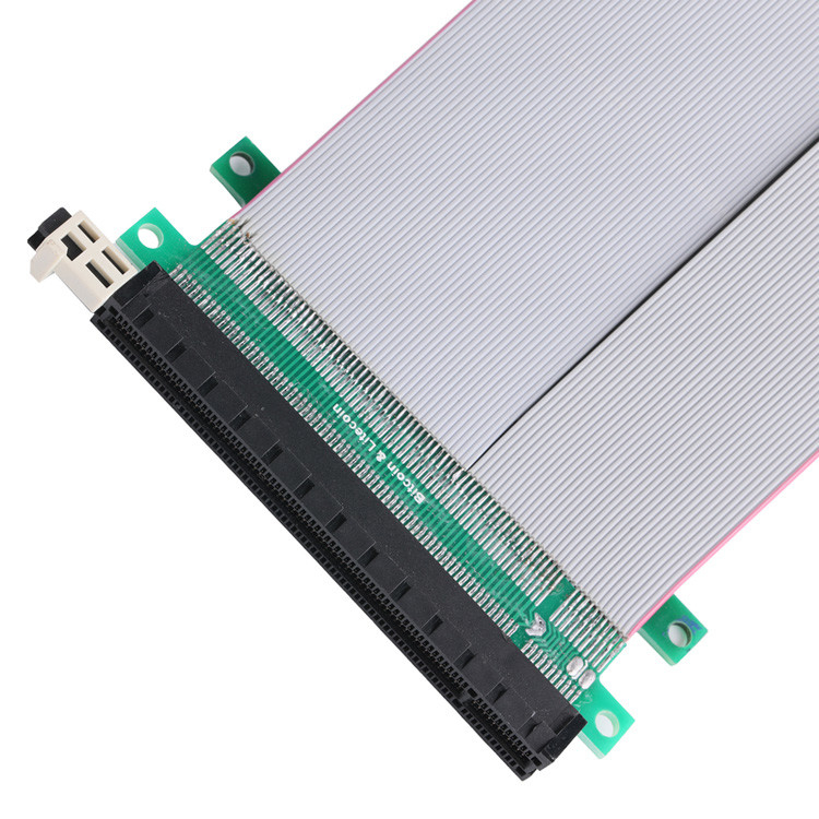 Cable d'extension de carte graphique PCIE pour machines minières PCB Cable coaxial extrêmement fin