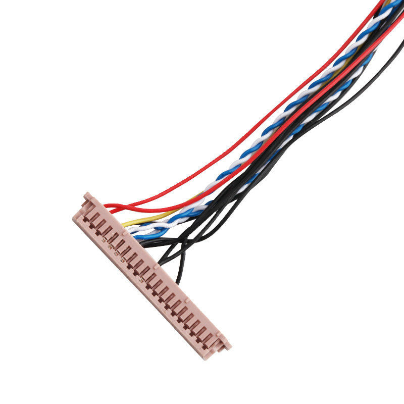 ISO14001 Assemblage de câbles LCD de type LVDS 20453-230T à PH2.0 PHR-6P 1255H-2