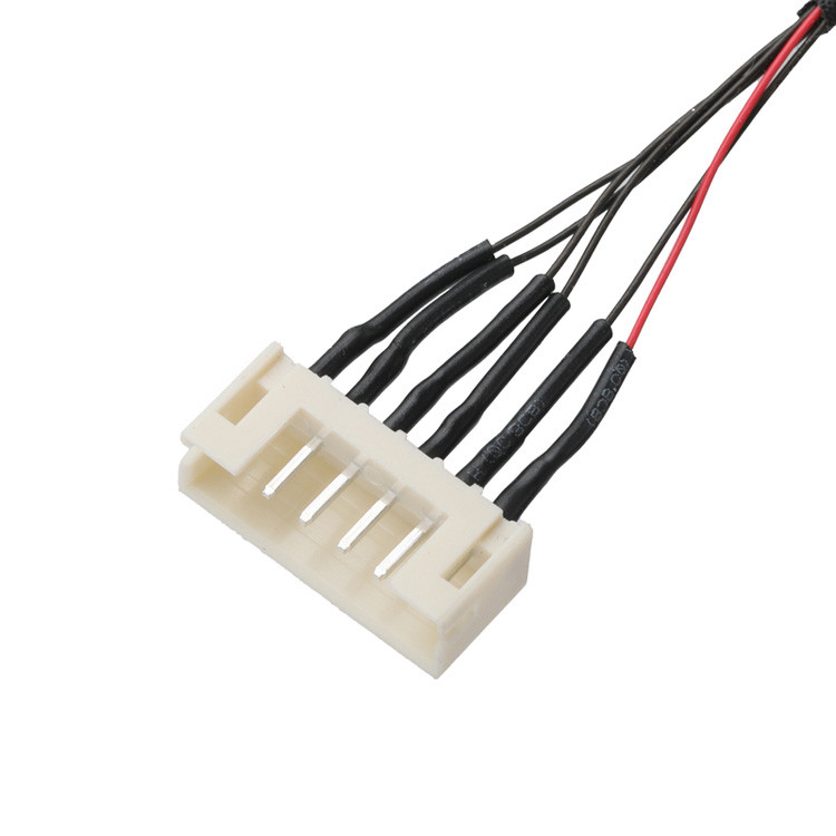 Les câbles de combinaison personnalisés des câbles d'affichage LED JST B6B-PH-K-S-6P au connecteur d'affichage LVDS JST 0.8-6P