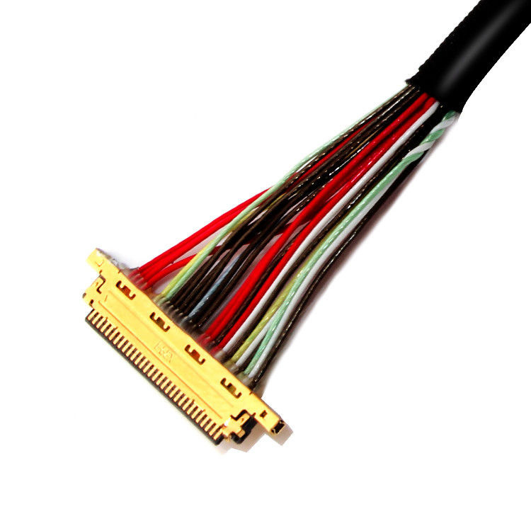 Cable LVDS pour moniteur LCD de 30 broches à 30 broches I PEX 20453 20633 avec une hauteur de 0,4 mm / 1,25 mm
