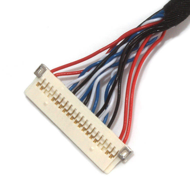 UL Assemblages de câbles micro coaxiale JAE  Lvds câble 30 pin Fi X30 à Df13 30ds 1.25c