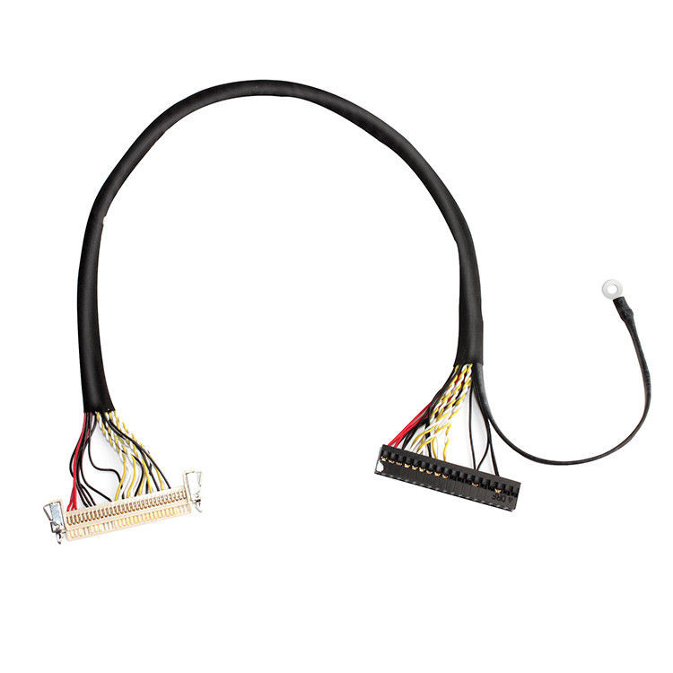 Assemblage de câble LVDS à 30 broches, câble LVDS à 51 broches FI X30HL-B pour panneau LCD