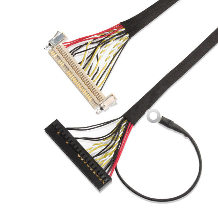 Assemblage de câble LVDS à 30 broches, câble LVDS à 51 broches FI X30HL-B pour panneau LCD