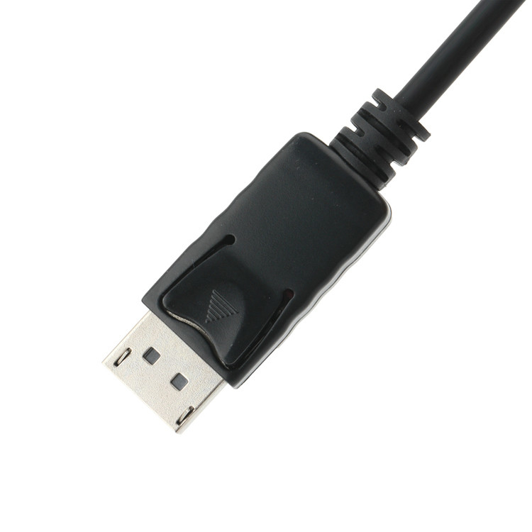 Adaptateur DP mâle à HDMI femelle Transmission de signal industriel HD, prise en charge 4K 8K