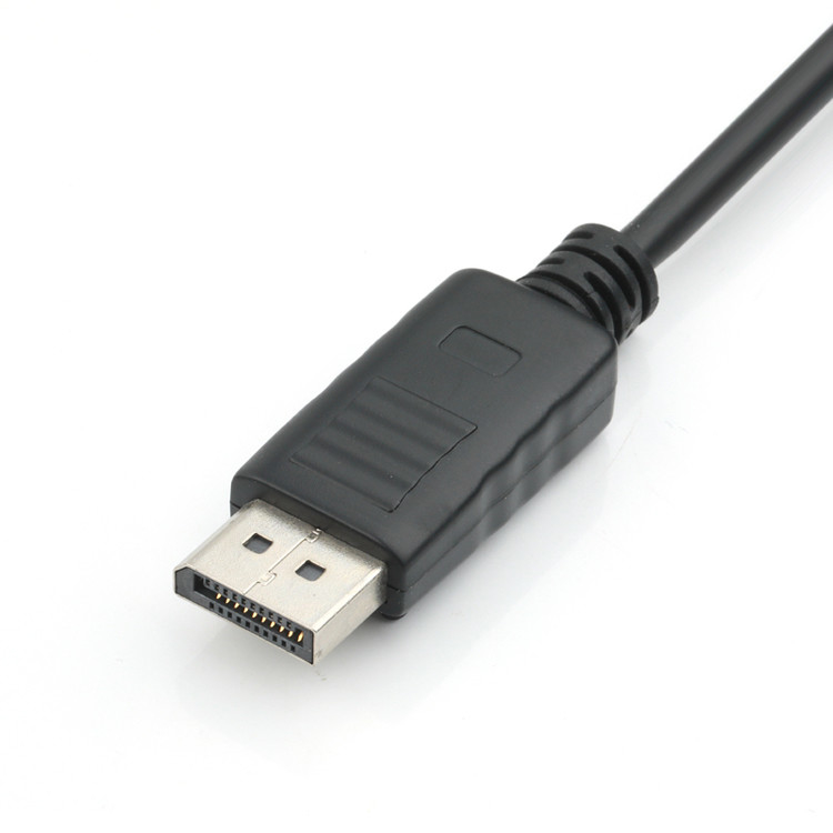 Adaptateur DP mâle à HDMI femelle Transmission de signal industriel HD, prise en charge 4K 8K