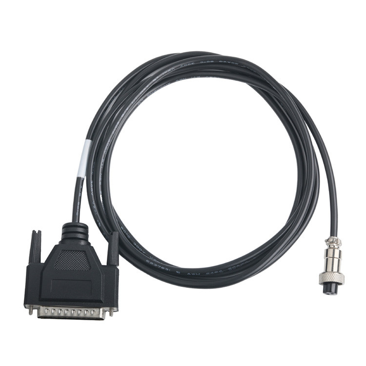 Connecteurs d'assemblage de câbles personnalisés OEM/ODM pour le connecteur CLEAR PVC 30P D-SUB FEMME à GX12 M12-2P