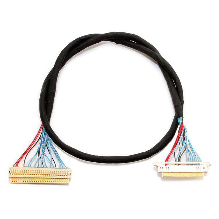 tresses en caoutchouc de l'antenne 6DBi de WIFI de canard d'inclinaison à deux bandes de 2.4GHz 5GHz avec le connecteur d'Ufl RP-SMA