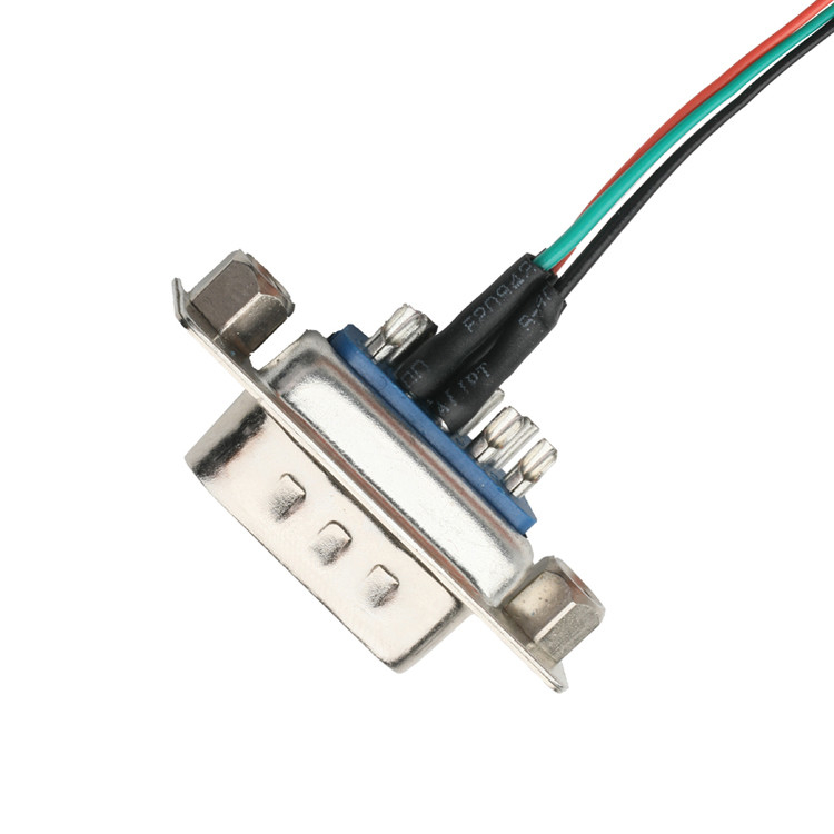 DB 9P Assemblage de câbles LVDS D-SUB-9P Soldeur mâle à MX1.25mm Connecteur de fil 4Pin OEM/ODM