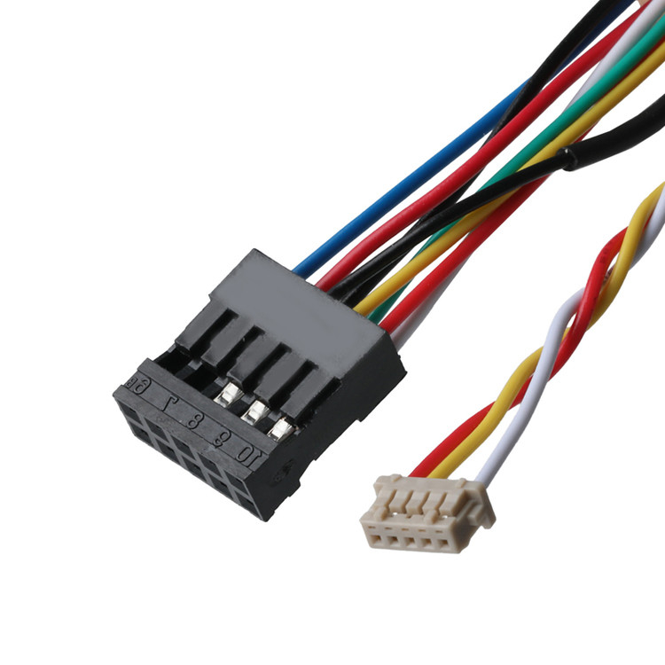 Ensemble combiné de connecteurs de câbles JST RF-10 à DF13-14S-1.25C DF13-5S-1.25C et SEN-13314