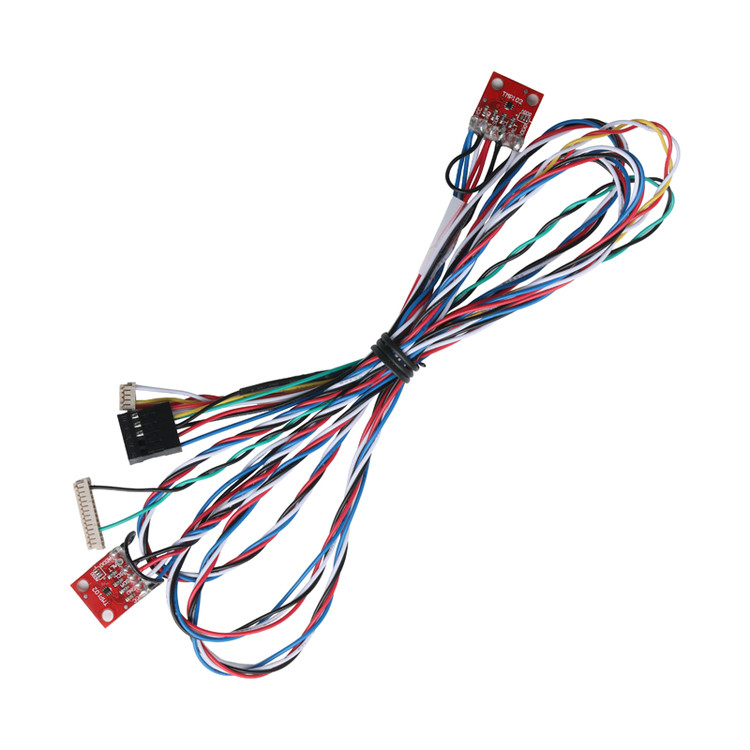 Ensemble combiné de connecteurs de câbles JST RF-10 à DF13-14S-1.25C DF13-5S-1.25C et SEN-13314