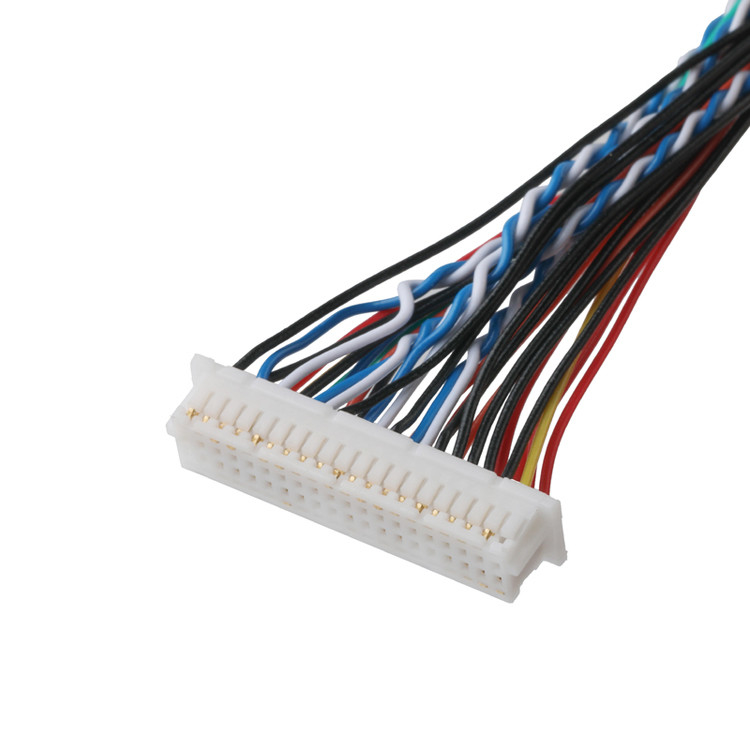Le câble LVDS FI-X30HL 30P à DF20A-40P ou 9P HSG câble connecteur coaxial OEM/ODM