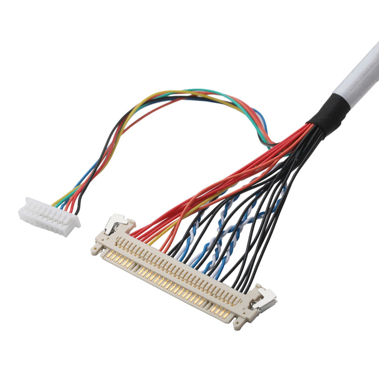 Le câble LVDS FI-X30HL 30P à DF20A-40P ou 9P HSG câble connecteur coaxial OEM/ODM