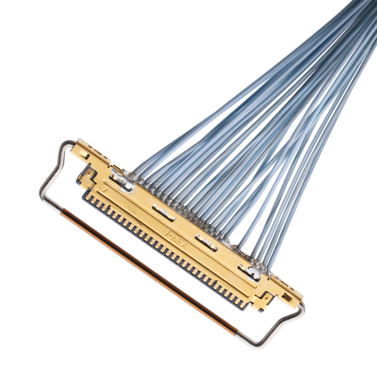 Câbles de coaxial micro coaxiaux fins supplémentaires de connecteur d'IDC KEL SSL20-40SB à SSL20-40SB