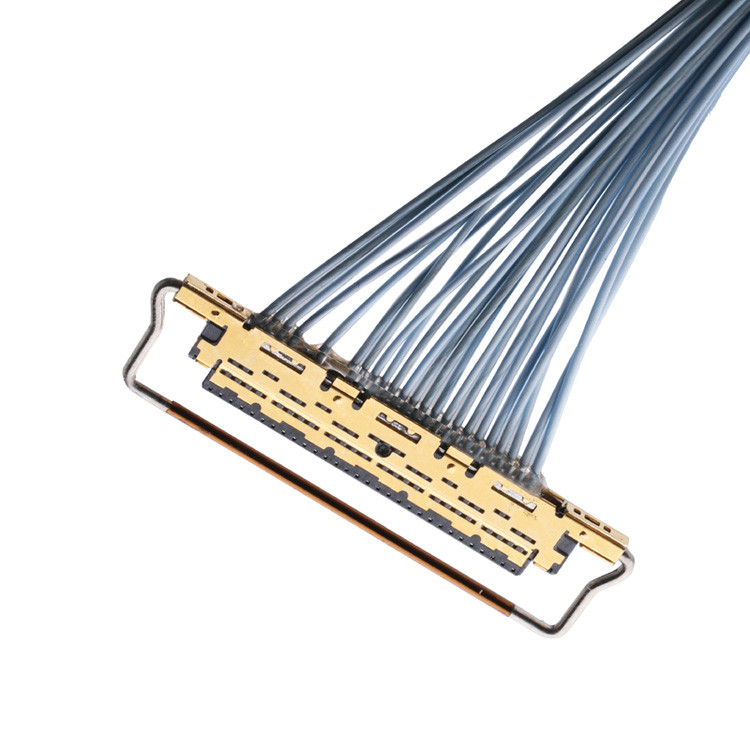 Câbles de coaxial micro coaxiaux fins supplémentaires de connecteur d'IDC KEL SSL20-40SB à SSL20-40SB