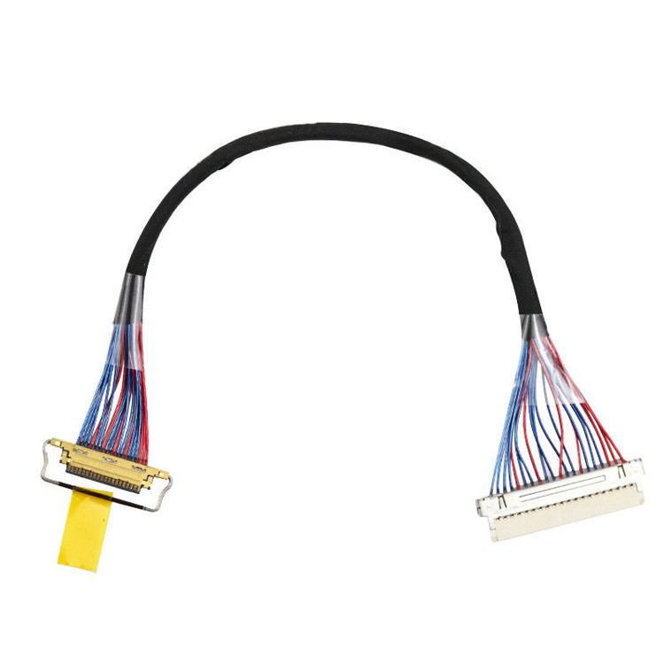0.5mm Pitch 20453-220t-03 Assemblage de câble Lvds Df19g-20s à I-Pex ISO14001