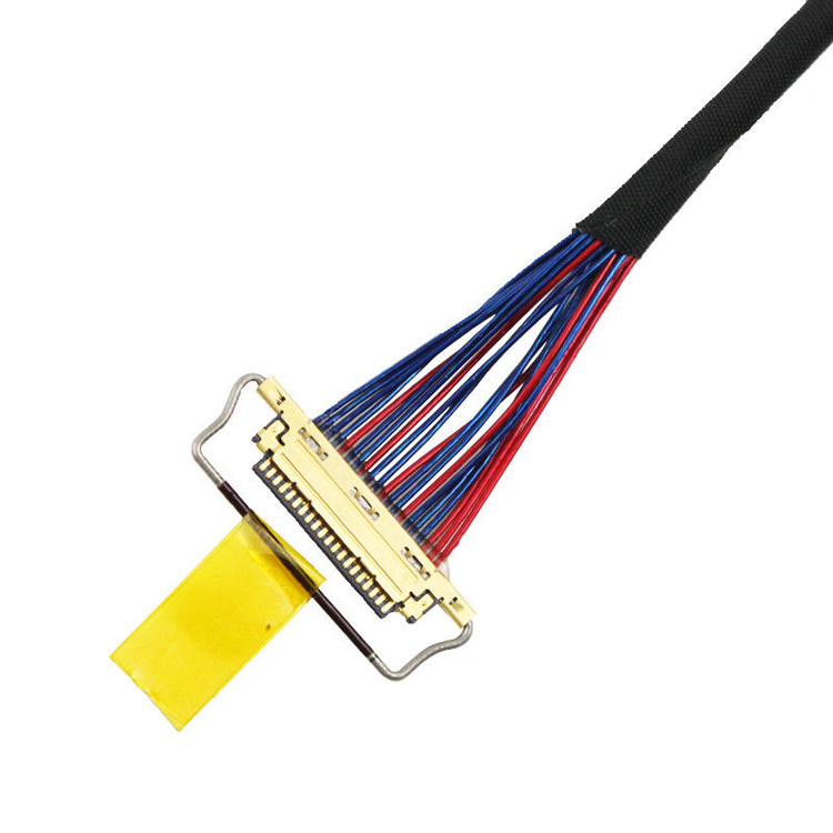 0.5mm Pitch 20453-220t-03 Assemblage de câble Lvds Df19g-20s à I-Pex ISO14001
