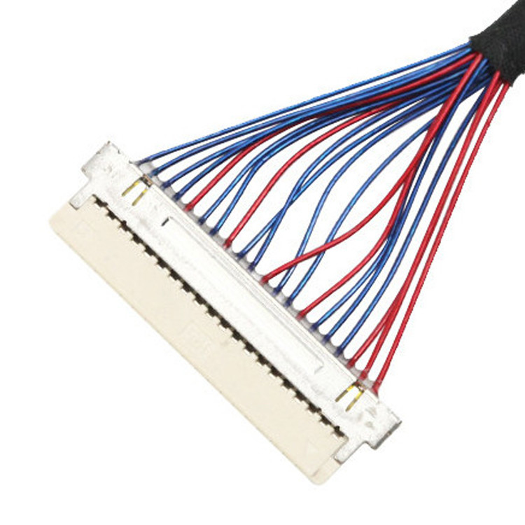 0.5mm Pitch 20453-220t-03 Assemblage de câble Lvds Df19g-20s à I-Pex ISO14001