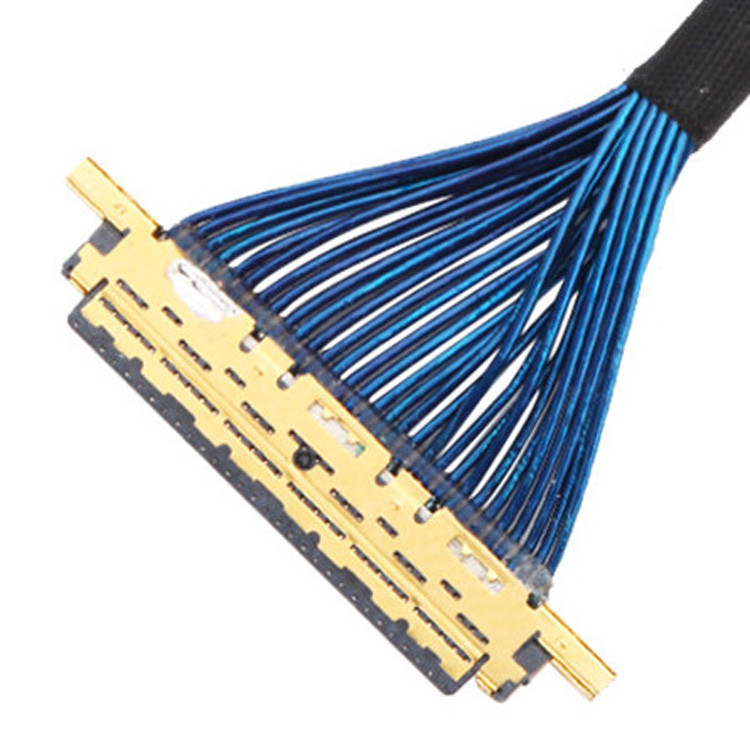 L'assemblage du câble électronique par micro-coaxiale 20453-030T à 20453-030T LVDS est de 0,5 mm