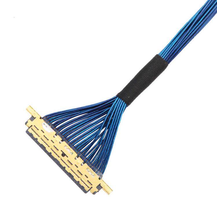 L'assemblage du câble électronique par micro-coaxiale 20453-030T à 20453-030T LVDS est de 0,5 mm