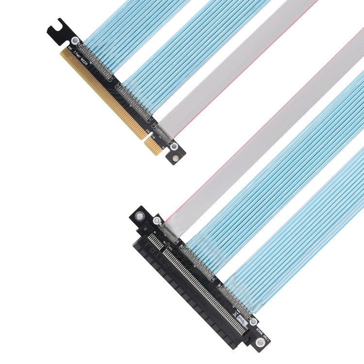 PCB Cable coaxial extrêmement fin PCIE Graphique ordinateur carte graphique câble d'adaptateur d'extension