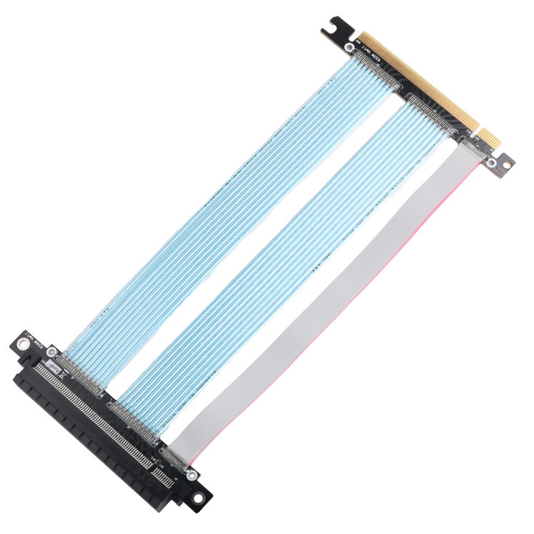 PCB Cable coaxial extrêmement fin PCIE Graphique ordinateur carte graphique câble d'adaptateur d'extension
