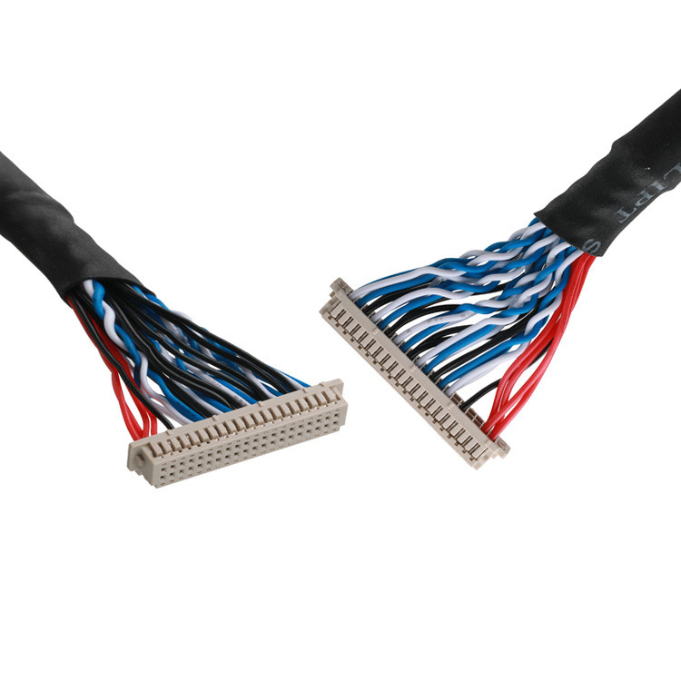 OEM/ODM câble de fil de longueur personnalisé UL1061 30AWG de JAE FI-RE51HL-51Pin à  DF13-40DS