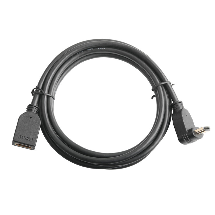 Assemblage de connecteur HDMI-A verticale 19 pin mâle à câble LCD HDMI 19 pin femelle