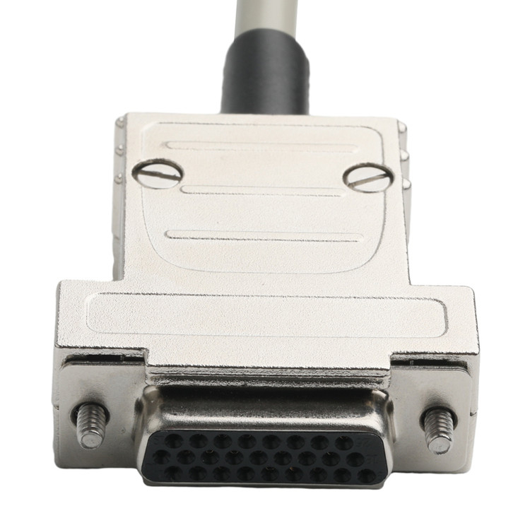 Hd D-Sub à Mdr connecteur de prise câble 14p*28 Awg Od 7.0mm Jack PVC beige